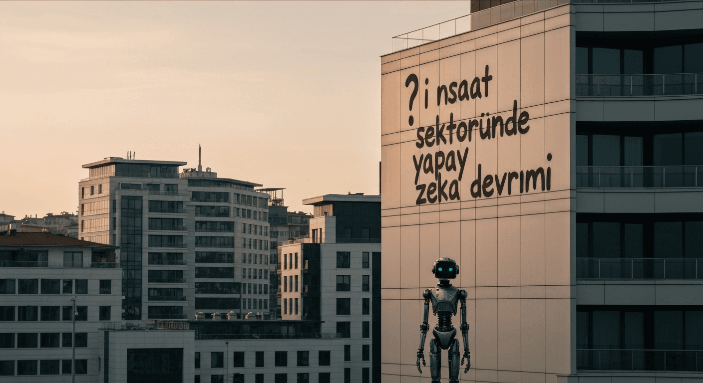 Robot Mimar Geliyor Mu? İnşaat Sektöründe Yapay Zeka Devrimi