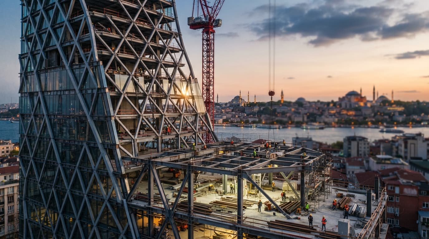 Betonun Ötesine Geçmek: Geleceğin Şehirlerinde Çelik Yapı Devrimi