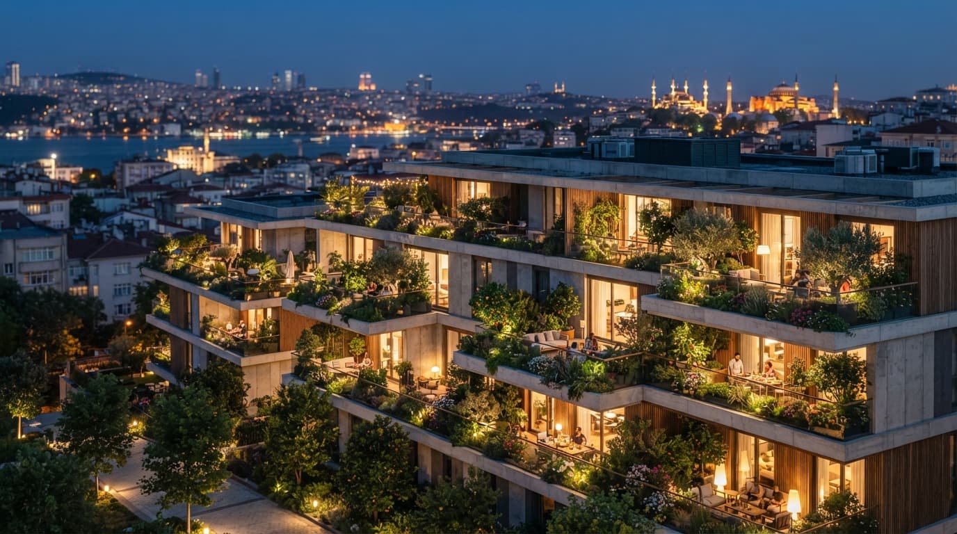 Betonun Kalbinde Yeşil Bir Vaha: İstanbul Teras ve Balkonlarda Yeni Nesil Yaşam
